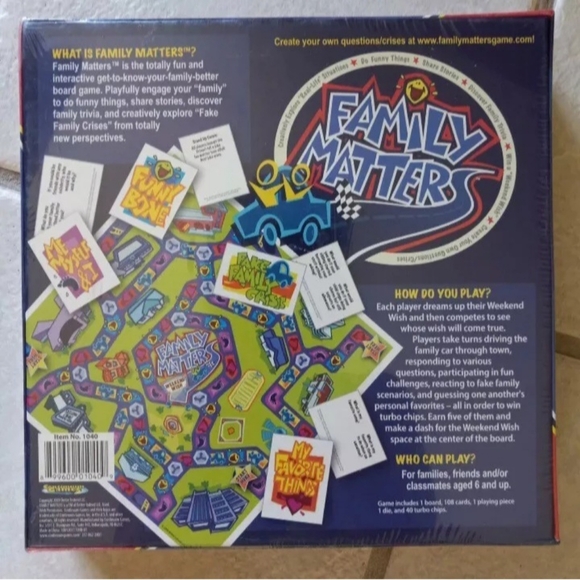 Family Matters 2nd Edition Board Game - Picture 2 of 4